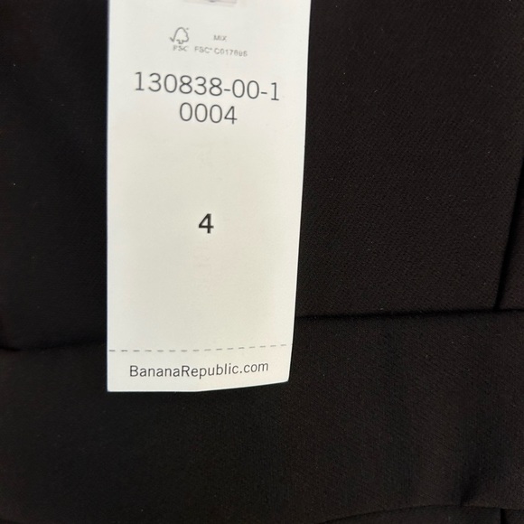 Banana Republic Black Strappy Dress NWT size 4 - Picture 4 of 6